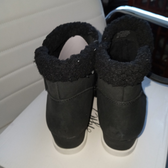 STYLE & CO Dannieep hidden Wedge Black Booties Boots sz 9 NEW - Picture 4 of 7
